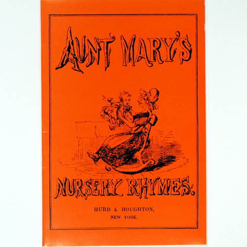 AUNT MARY&#039;S NURSERY RHYMES-William McConnell(1993년 복간본(1866년 초판))