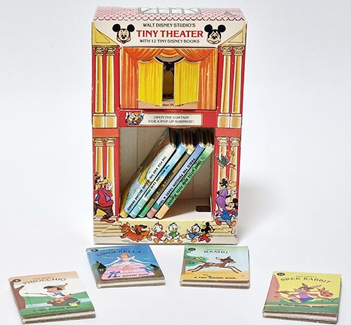 Tiny Theater 12 tiny Disney Books(1981년판(1950년 초판))(미니북 3권 분실)