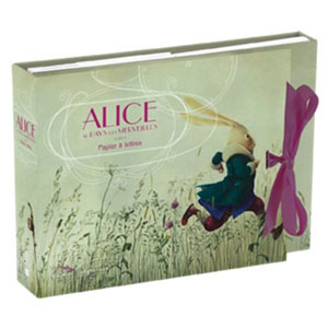 Papier a Lettres - Alice aux Pays des Merveilles