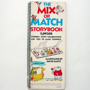 The Mix or Match Storybook-David Gantz(1973년 초판본)
