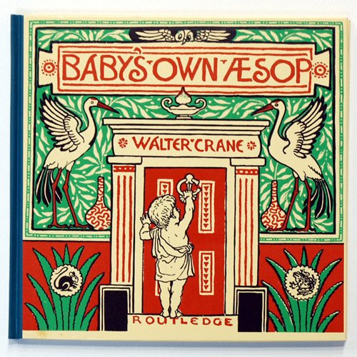 THE BABY&#039;S OWN AESOP-Walter Crane(1980년 복간본(1887년 초판))