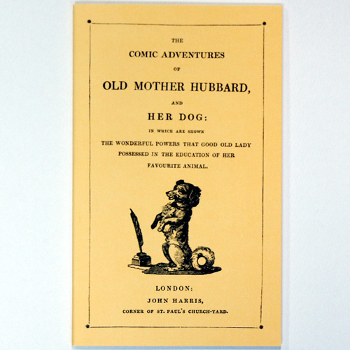 OLD MOTHER HUBBARD AND HER DOG-Martin, Sarah Catharine(1992년 복간본(1830년 초판))-챕북