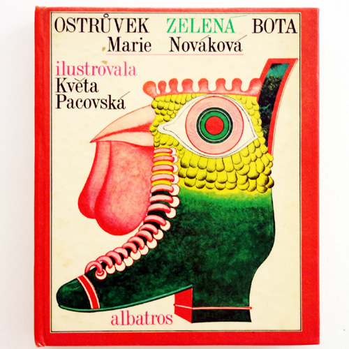 Ostruvek zelena bota-Kveta Pacovska(1974년 초판본)