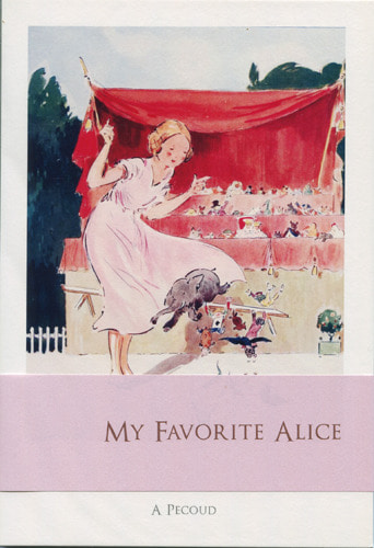 Alice in Wonderland Postcard 11매 set
