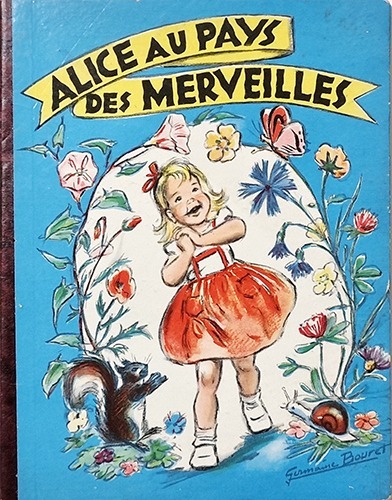 Alice au pays des merveilles-Germaine Bouret(1951년 초판본)