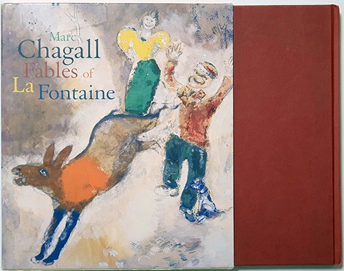 Marc Chagall The Fables of La Fontaine(1997년 초판본)(슬립케이스 파손)