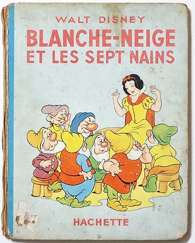 Walt Disney Blanche-Neige et les sopt nains-프랑스 백설공주(1954년판)(석판화)