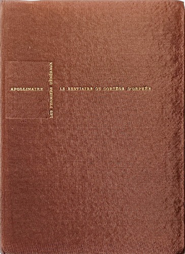 Apollinaire: Le Bestiaire-Raoul Dufy(목판화 30점)(1956년 6,000부 한정(1911년 122부 한정 초판))