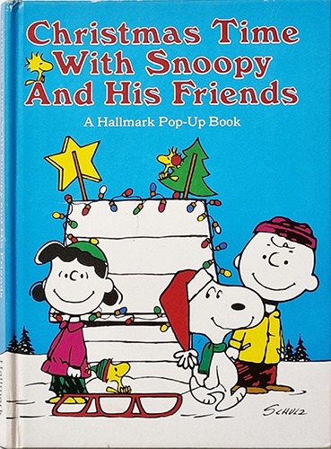 Christmas Time With Snoopy And His Friends-Snoopy Pop Up Book(1978년 초판본)
