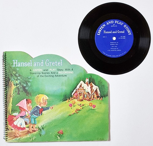 Hansel &amp; Gretel a listen and play story-Hallmark(1960년대 초판본)