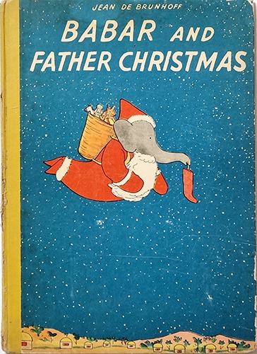 Babar and Father Christmas-Jean de Brunhoff(1940년 초판본)(석판화)