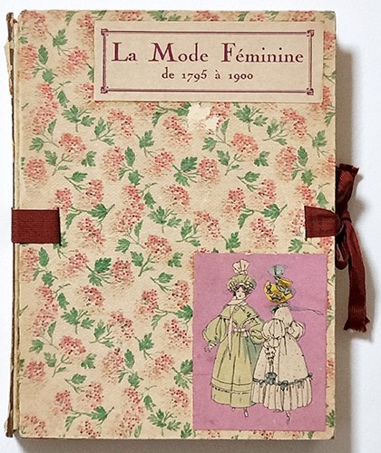La Mode Feminine de 1795-1900(1920년 디럭스 버전)(스텐실)