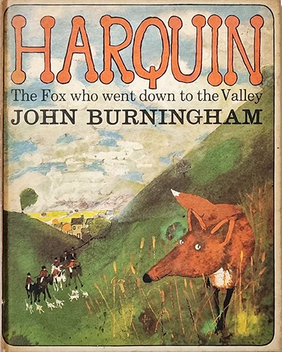 HARQUIN The Fox who went down to the Valley-John Burningham(1967년 초판본)