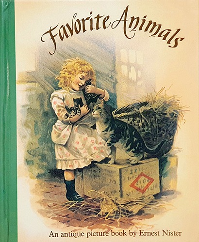Favorite Animals-Ernest Nister(1989년 복간본(1890년대 초판))(미니북)