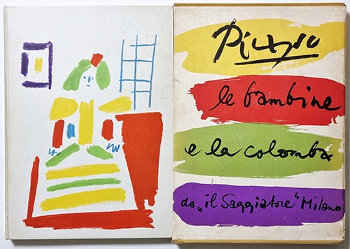 Picasso le bambine e la colomba(1959년 미국 초판본)