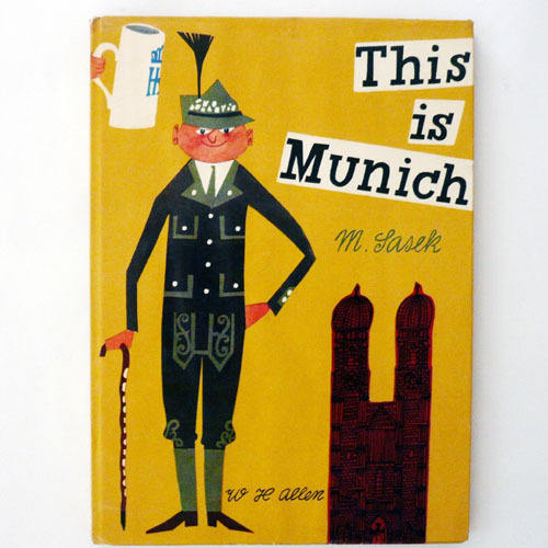 This is Munich-Miroslav Sasek(1962년 4쇄본(1959년 초판))